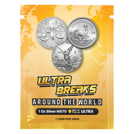 Sealed Ultra Breaks MS70  Around The World