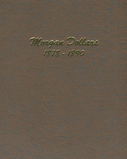 Dansco Album Morgan Dollars 1878-1890