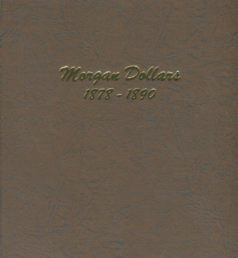 Dansco Album Morgan Dollars 1878-1890