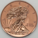 Reverse Proof Copper Walking Liberty Tube of 20