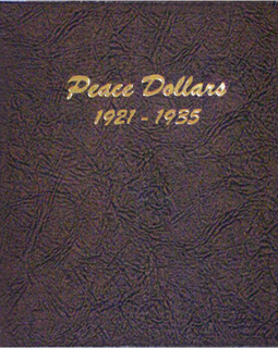 Dansco Album Peace Dollars 1921-1935